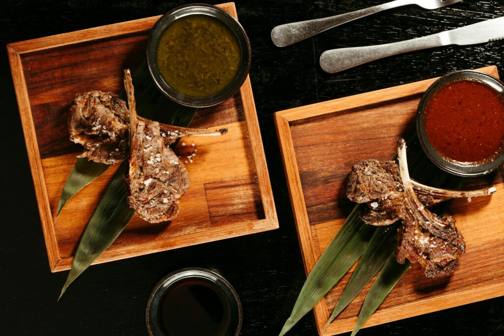 Frozen Lamb Chops: