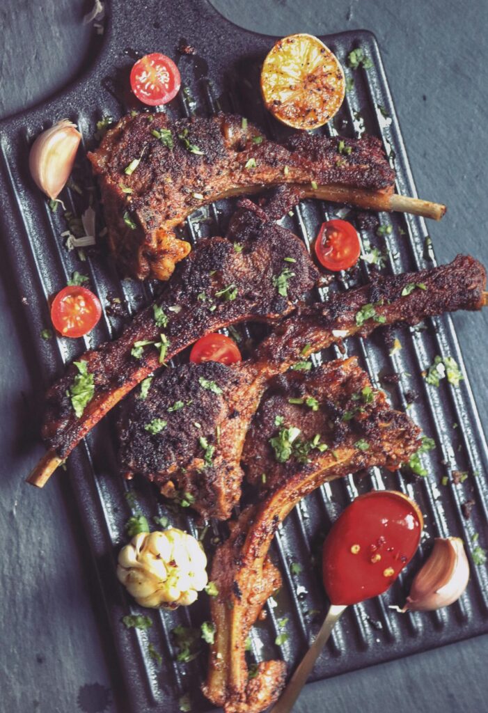 Frozen Lamb Chops: